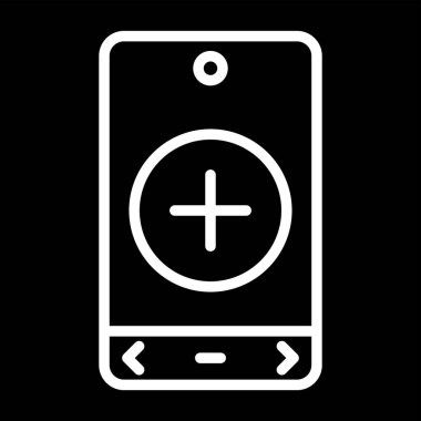 Artı İşaretle, Simge Vektörü İllüstrasyon Logo Şablonu Beyaz Arkaplanda İzole Ekle.