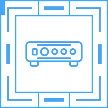 Ağ ikonu vektör illüstrasyonunu yükselt