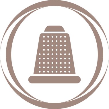 grater simgesi, web basit illüstrasyon