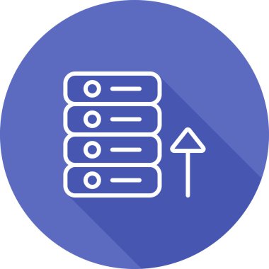 Emeklilik garantisi. Web simgesi basit illüstrasyon