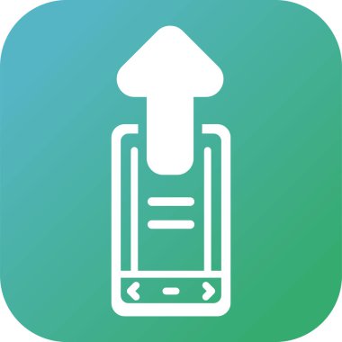 vektör taşınabilir yükseltme simgesi, vektör illüstrasyonu