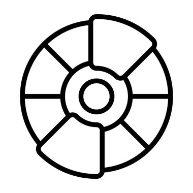 Belge Renk Ağı vektör illüstrasyonu