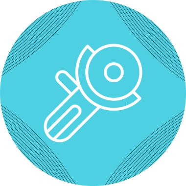 Kahve değirmeni kutsal kişilerin resmi, vektör çizim