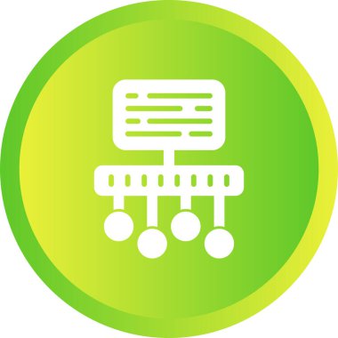 Zaman Çizgisi Web simgesi vektör çizimi