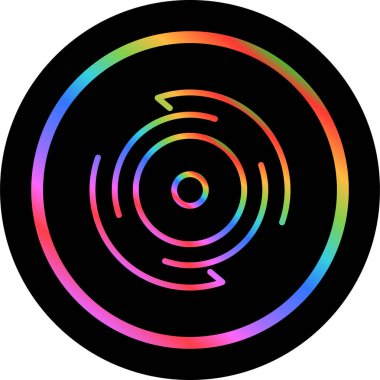  spinner ağ simgesi vektör illüstrasyonu 