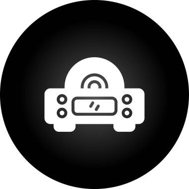 Cd Oynatıcı için vektör simgesi 