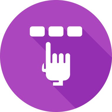 Simge, vektör illüstrasyonu basit tasarımı seç