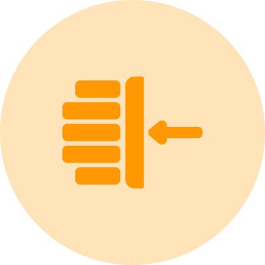 margin web simgesi, vektör illüstrasyon tasarımı 