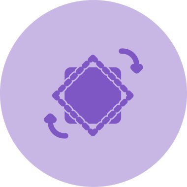 Sembolü çevir. Web simgesi basit tasarım