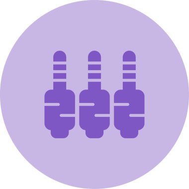 Jack kablo kutsal kişilerin resmi, vektör çizim