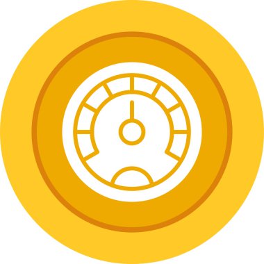 Performans web simgesinin vektör illüstrasyonu 