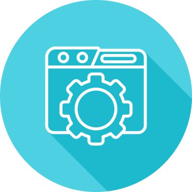 Sistem Güncelleme simgesinin vektör çizimi