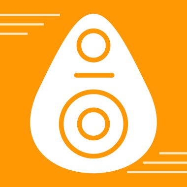 Bluetooth İzleyiciler web simgesi, vektör illüstrasyonu