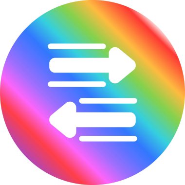 ok simgesi, vektör illüstrasyonu 