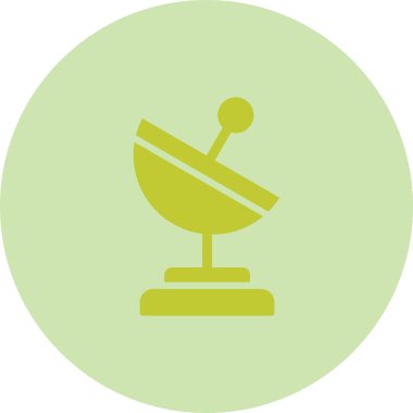 Anten. Web simgesi basit illüstrasyon