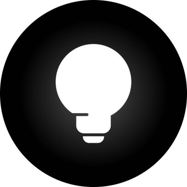  Ampul simgesi. vektör çizimi tasarımı
