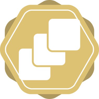 Katman simgesinin web illüstrasyonu