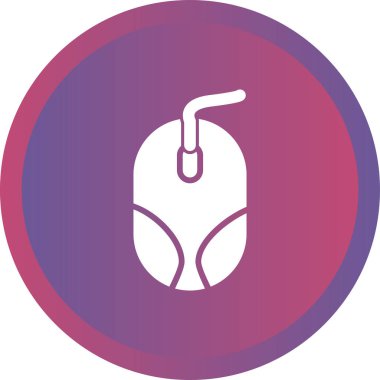 bilgisayar faresi, web simgesi vektör illüstrasyonu 