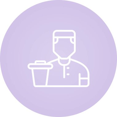 user icon, vector illustration simple design