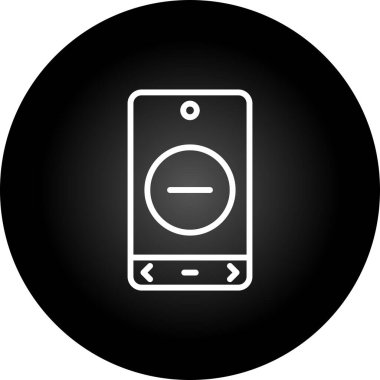 Simge işaret vektörü illüstrasyonunu sil 