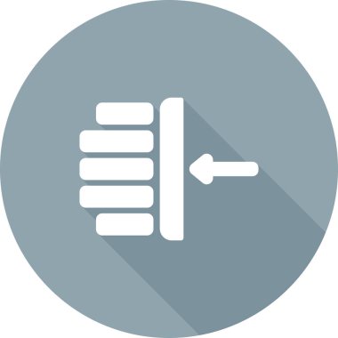 margin web simgesi, vektör illüstrasyon tasarımı 