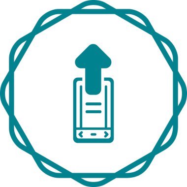 vektör taşınabilir yükseltme simgesi, vektör illüstrasyonu