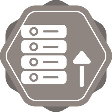 Emeklilik garantisi. Web simgesi basit illüstrasyon