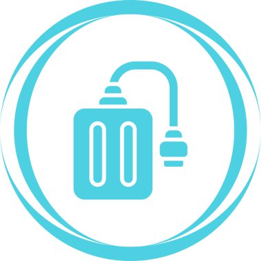 dış sabit sürücü simgesi, vektör çizim  