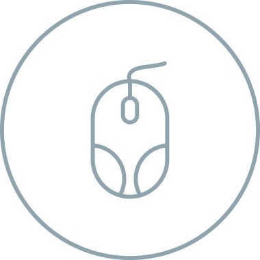 bilgisayar faresi, web simgesi vektör illüstrasyonu 