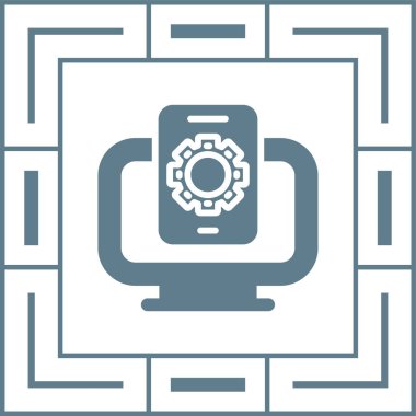  Aygıtlar web simgesi basit tasarımı