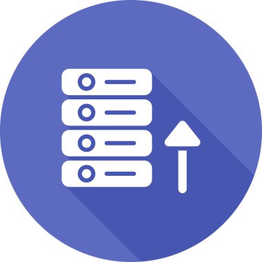 Emeklilik garantisi. Web simgesi basit illüstrasyon