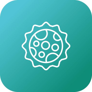 Tutulma. Web simgesi basit tasarım