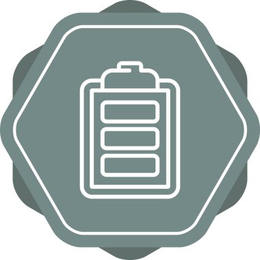 Pano web simgesi, basit tasarım, vektör illüstrasyonu 