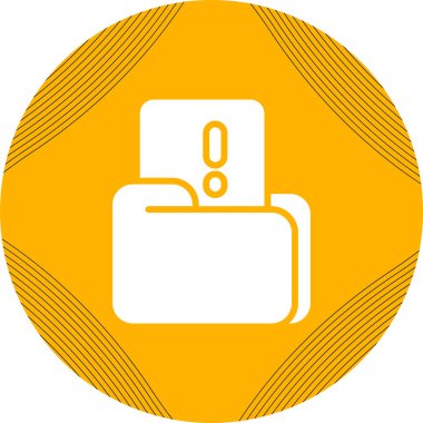 Çöp posta web simgesi vektör illüstrasyonu