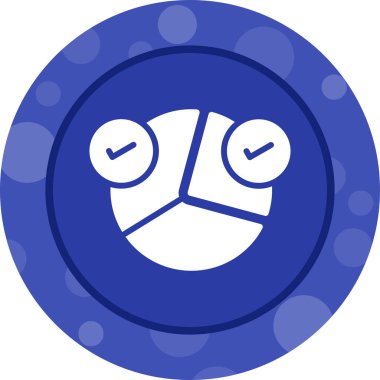 Pazar Segmentasyon vektör resimleme simgesi