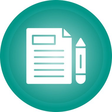 Düzenleyici Uyum simgesinin vektör illüstrasyonu