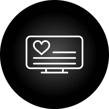 Bir rapor simgesinin vektör illüstrasyonu