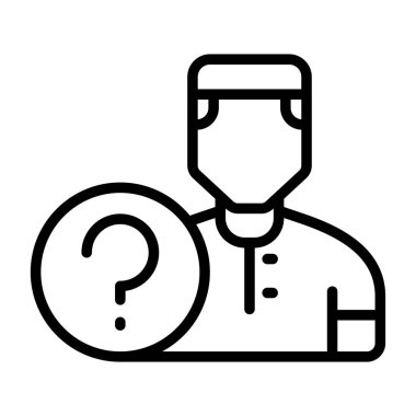 user icon, vector illustration simple design