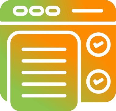 Yazılım Test Simgesi, Beyaz Konsepti İzole Edildi 