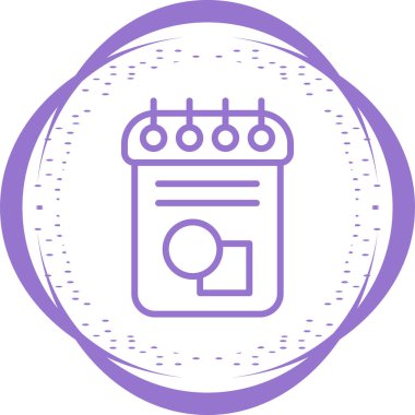 Üçgen cetvel web simgesi, basit vektör illüstrasyonu