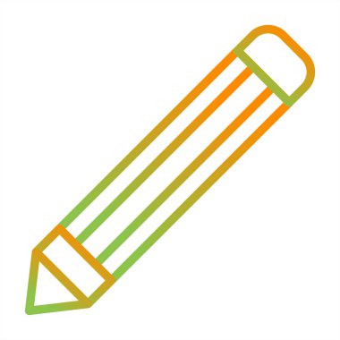 Kalem. Web simgesi basit illüstrasyon 