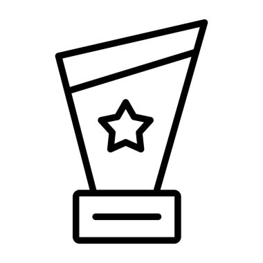 ödül simgesi web basit illüstrasyon