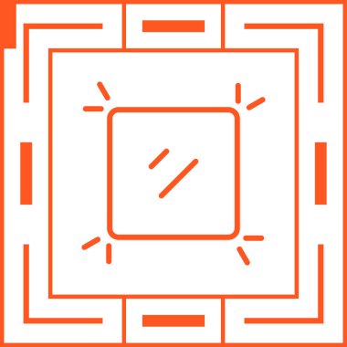 vector illustration of Artboard modern icon