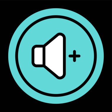 Ses hoparlörü web illüstrasyonu