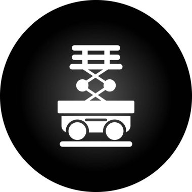 Makas Kaldırma simgesi vektör illüstrasyonu    