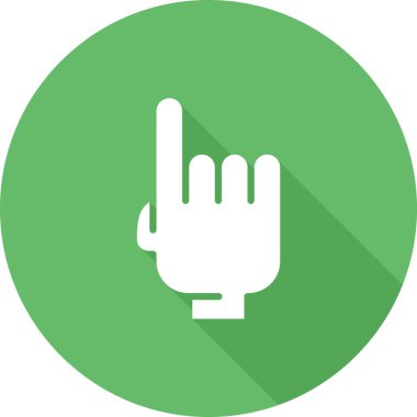 el simgesi, vektör illüstrasyonu basit tasarım