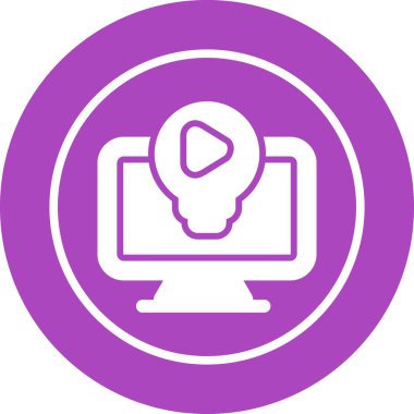 Bilgisayar web simge vektör çizim