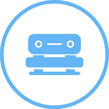 bank simgesi, vektör illüstrasyonu basit tasarım