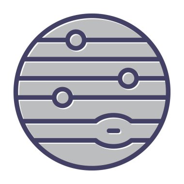 Jüpiter ikonunun vektör çizimi