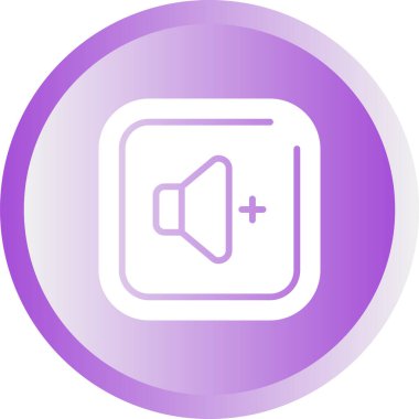 Ses hoparlörü web illüstrasyonu